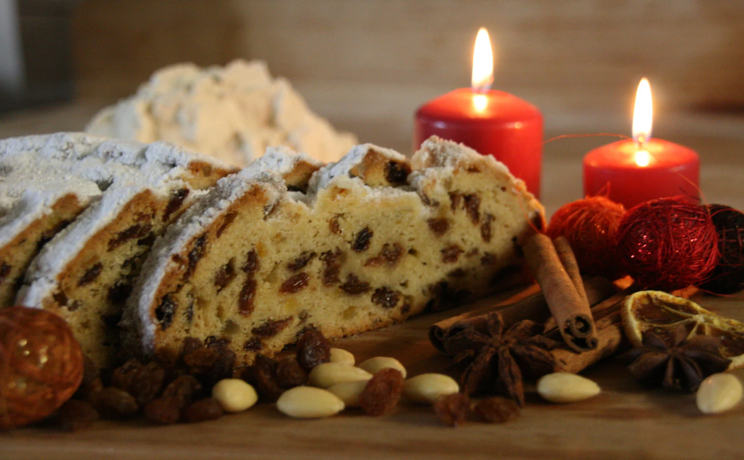 Original Dresdner Christstollen der Landbäckerei Friedrich, mit Stollenschutzverband-Siegel